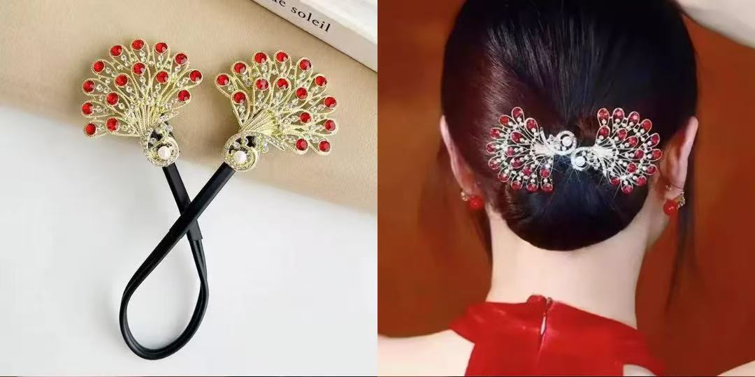 ChignonChic – L'accessoire de coiffure idéal pour créer un look élégant et lumineux en quelques secondes sans effort