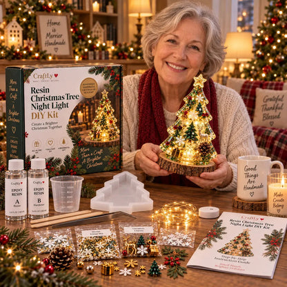 ResinTree – La veilleuse sapin de Noël DIY en résine