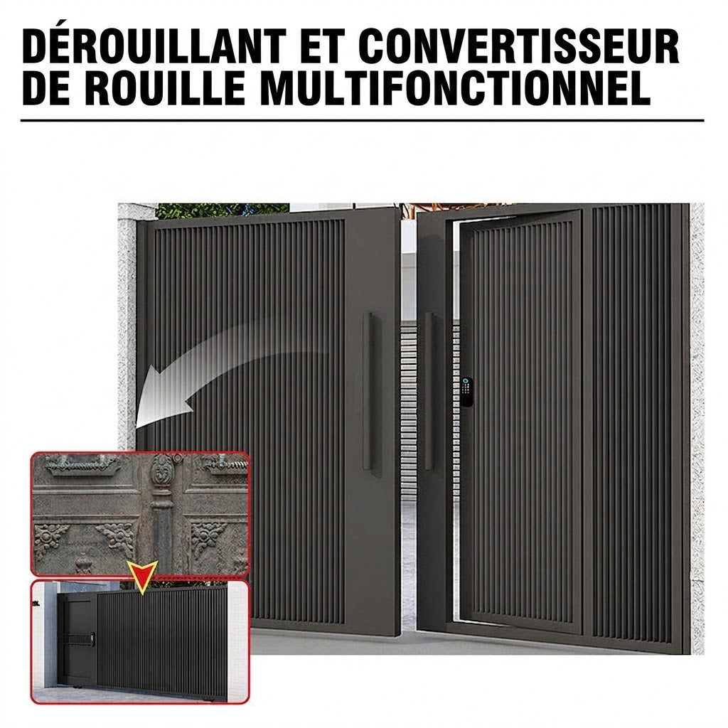 FerroProtect – Le convertisseur de rouille surpuissant pour restaurer et protéger durablement vos surfaces métalliques