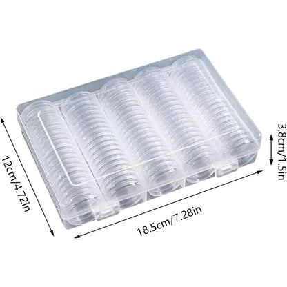 NumisBox – Le coffret de collection transparent à 100 capsules