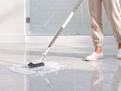 CornerScrub Pro – La brosse de nettoyage extensible à poils rigides