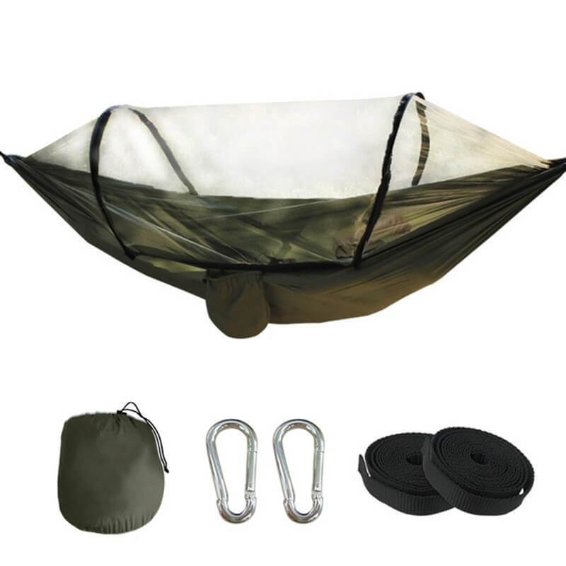 CielAbris – Le hamac de camping avec moustiquaire intégrée pour des nuits paisibles et confortables à la belle étoile