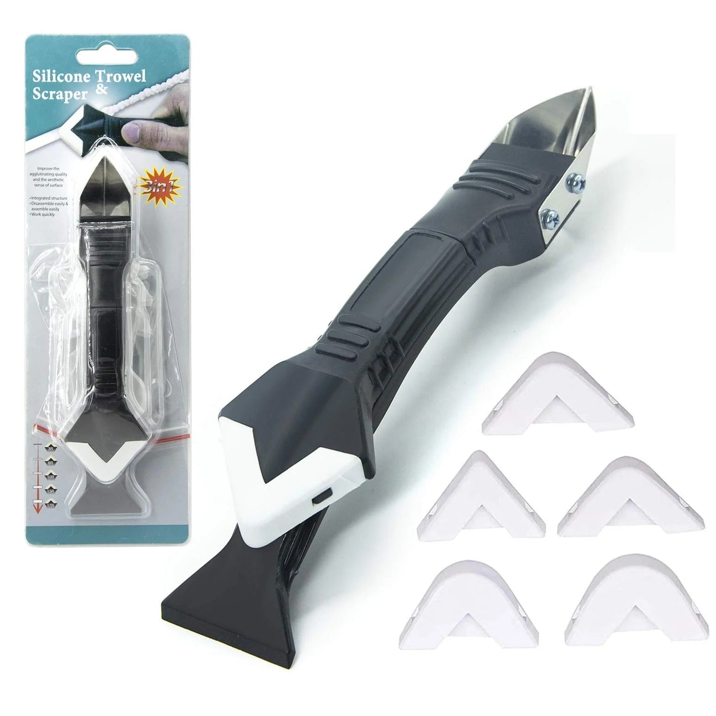 CaulkMaster 3-en-1 – L'outil multifonction pour retirer et lisser vos joints sans effort