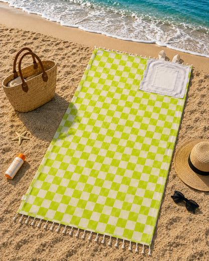 BeachMate Transform – Le sac-serviette 2-en-1 qui allège vos journées d'été