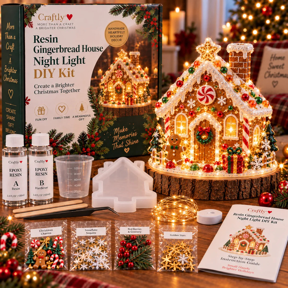 ResinTree – La veilleuse sapin de Noël DIY en résine