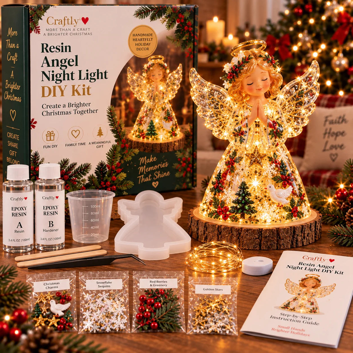 ResinTree – La veilleuse sapin de Noël DIY en résine