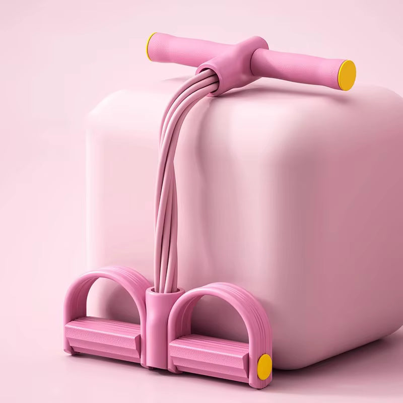 FitPedal™ – Système de résistance à 8 tubes pour sculpture musculaire et cardio à domicile