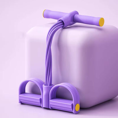 FitPedal™ – Système de résistance à 8 tubes pour sculpture musculaire et cardio à domicile