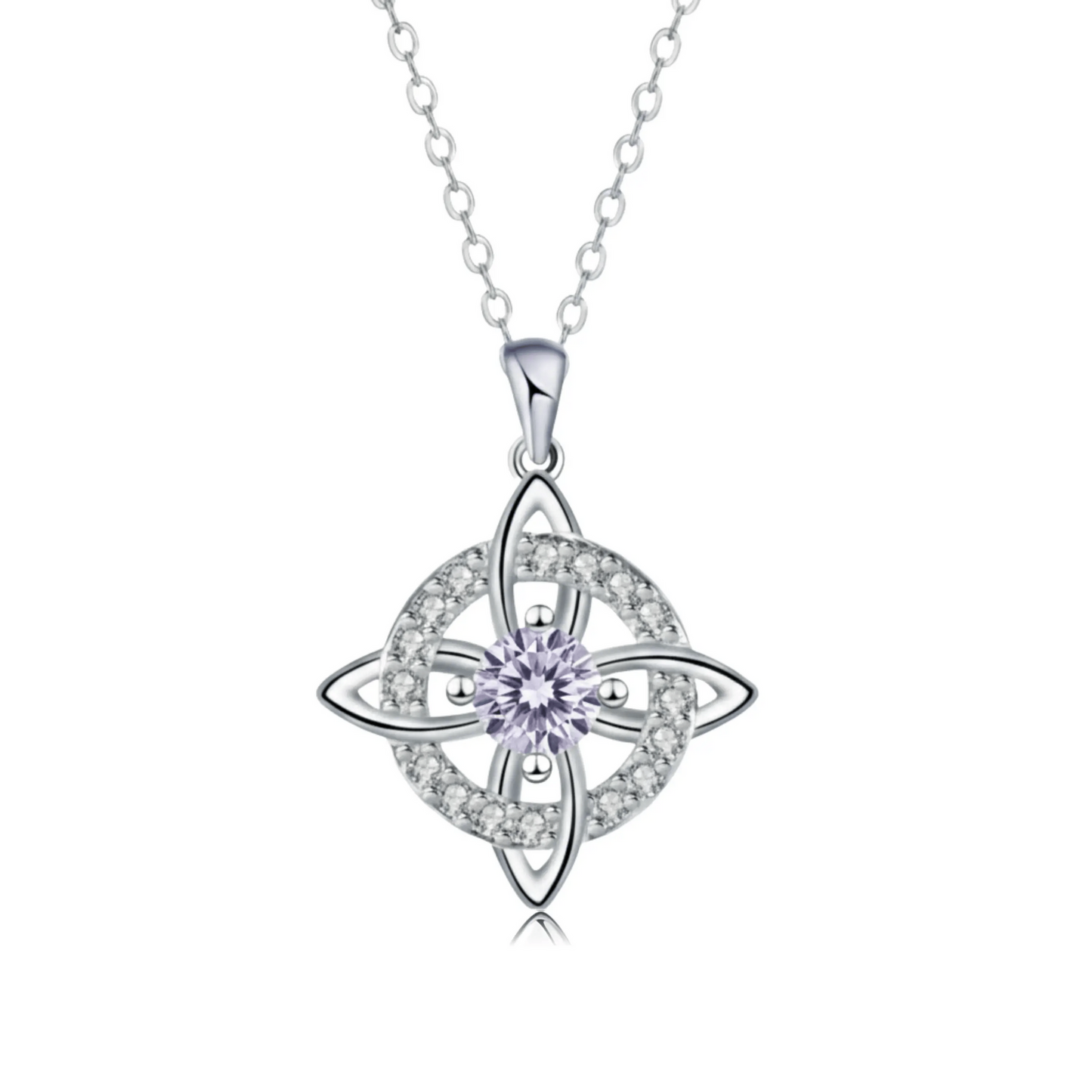 WitchKnot Mystic – Le collier nœud de sorcière avec votre pierre de naissance