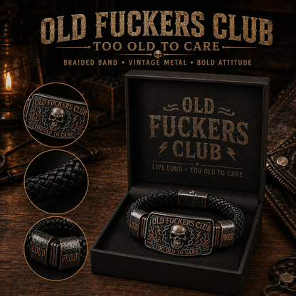 BikerClub Rebel – Le bracelet en cuir & métal au style biker affirmé