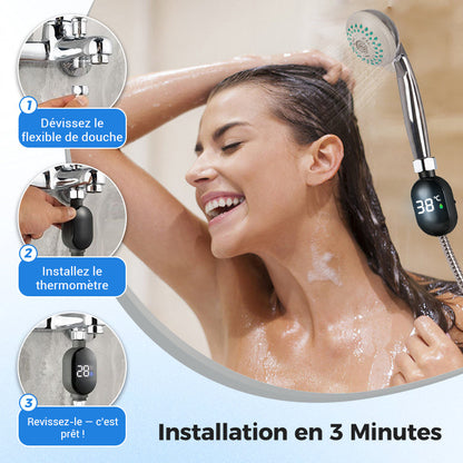 Thermomètre de Douche - Plus de devinettes – Affichage instantané