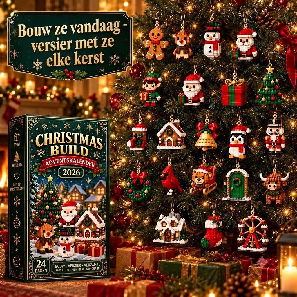 AdventBrick – Les 24 décorations de sapin en briques
