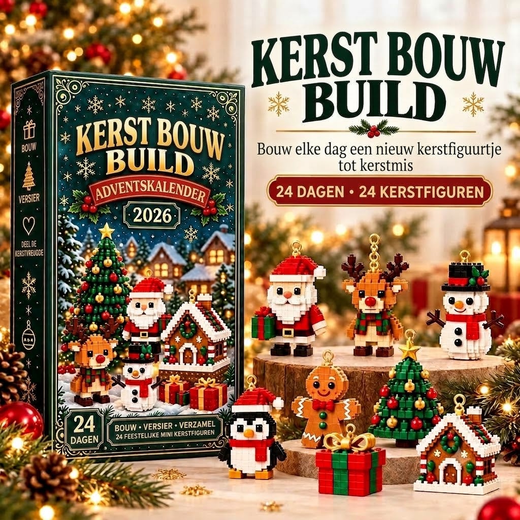 AdventBrick – Les 24 décorations de sapin en briques
