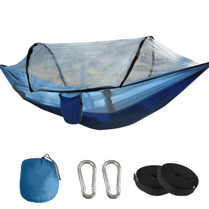 CielAbris – Le hamac de camping avec moustiquaire intégrée pour des nuits paisibles et confortables à la belle étoile