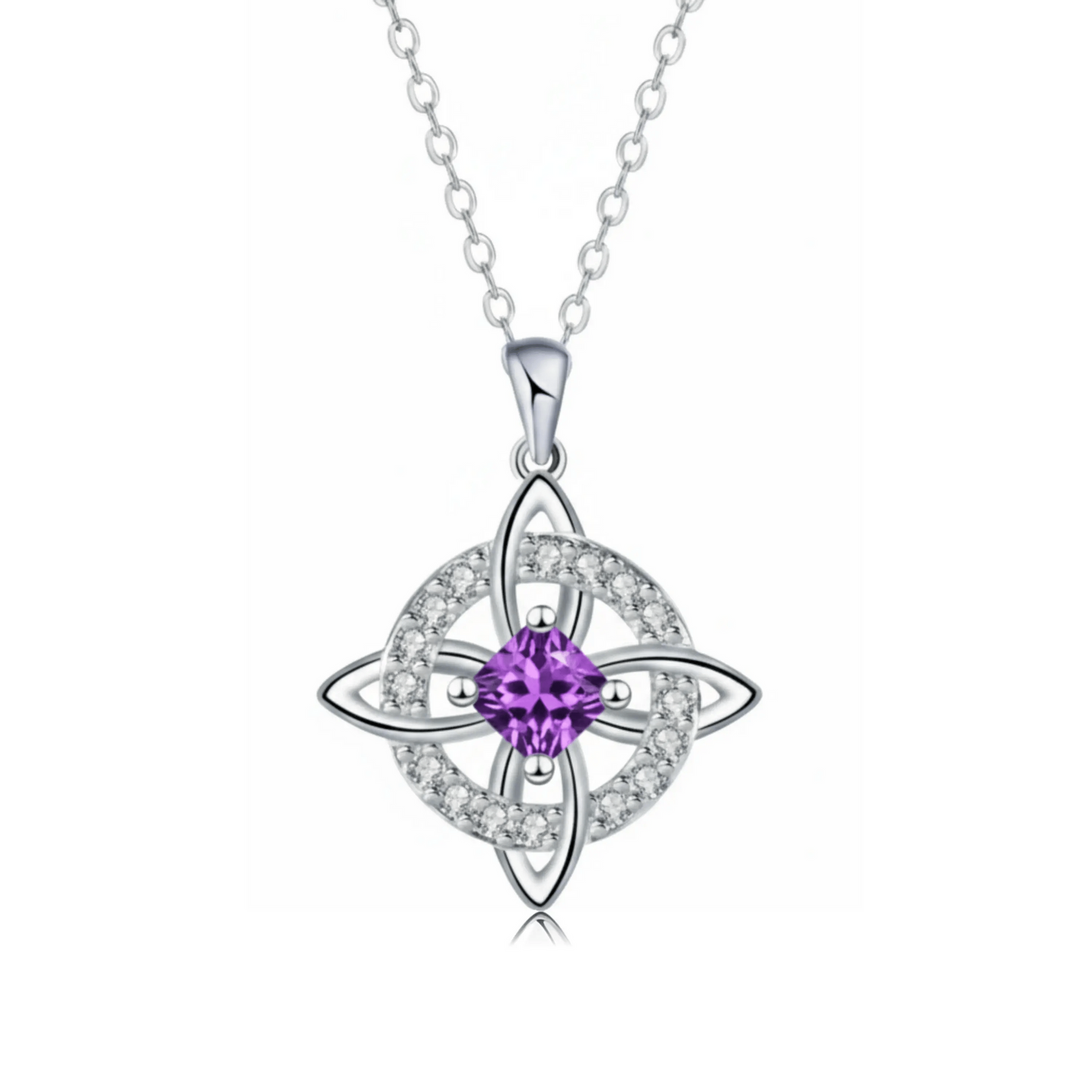 WitchKnot Mystic – Le collier nœud de sorcière avec votre pierre de naissance