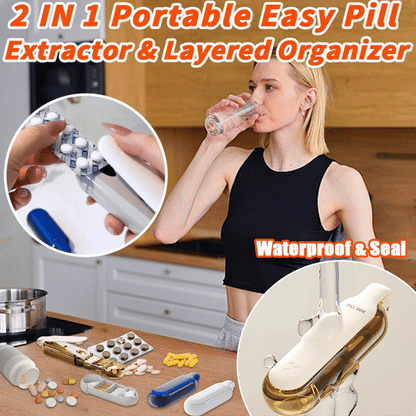 TiroMed™ – Pilulier semainier à tiroirs intelligents