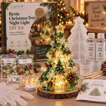ResinTree – La veilleuse sapin de Noël DIY en résine
