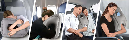 SleepCloud – Le coussin de voyage ergonomique gonflable