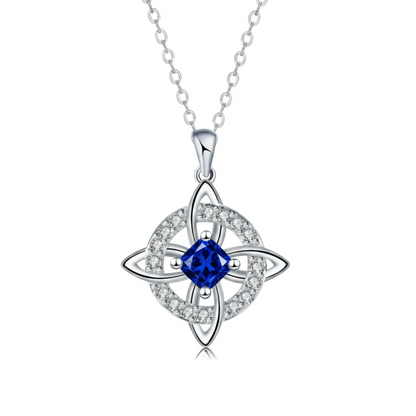 WitchKnot Mystic – Le collier nœud de sorcière avec votre pierre de naissance