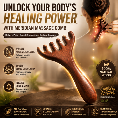ZenClaw – Le peigne de massage méridiens pour libérer le stress crânien