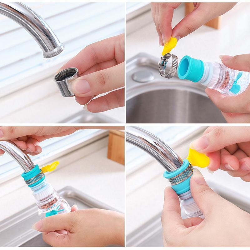 PureStream – Purificateur d'eau minérale naturelle avec bec télescopique ultra-flexible