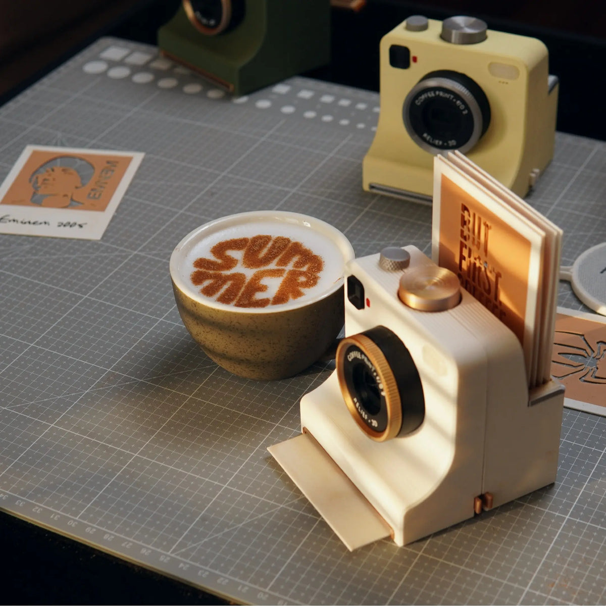 LatteArt – Le décorateur mécanique à pochoirs pour café