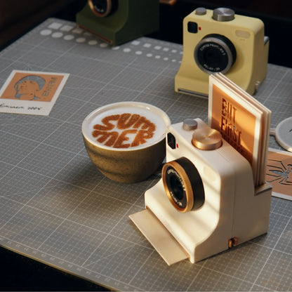 LatteArt – Le décorateur mécanique à pochoirs pour café