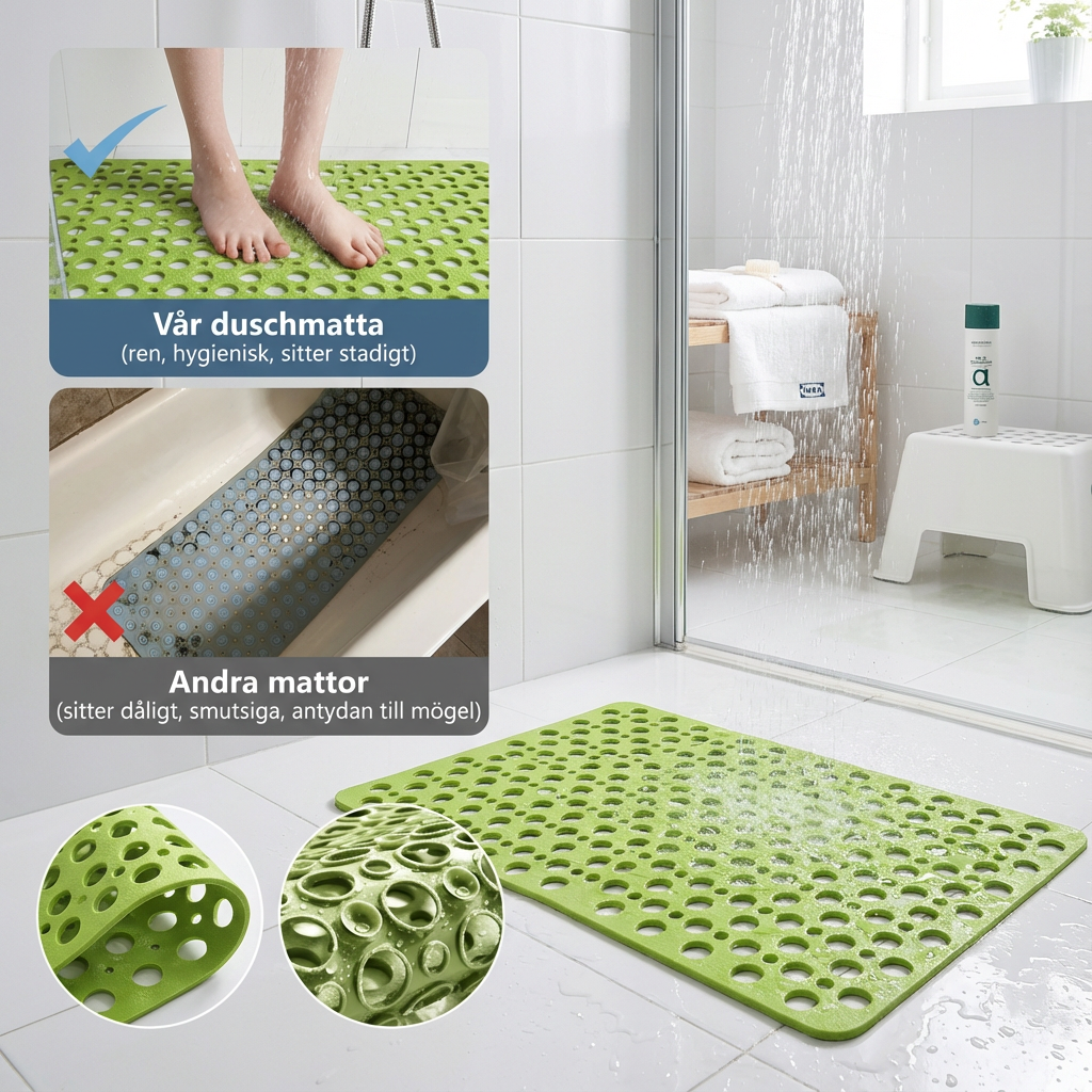 PureBath™ – Hygiénique, séchage rapide et sécurisé
