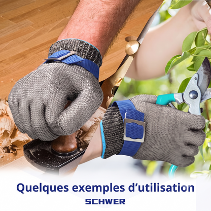ArmorGlove – Gant anti-coupure extrême de niveau ANSI A9