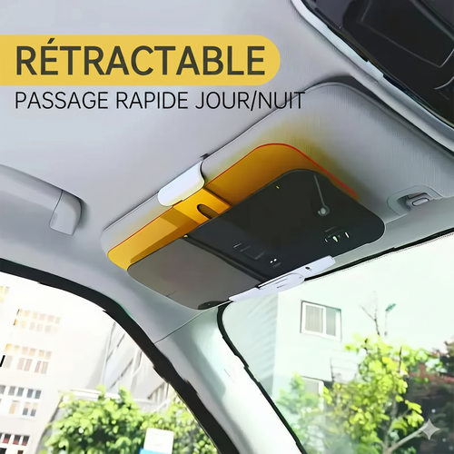 VisioSafe Pro – Le pare-soleil 2-en-1 jour et nuit pour une conduite sécurisée et sans éblouissement