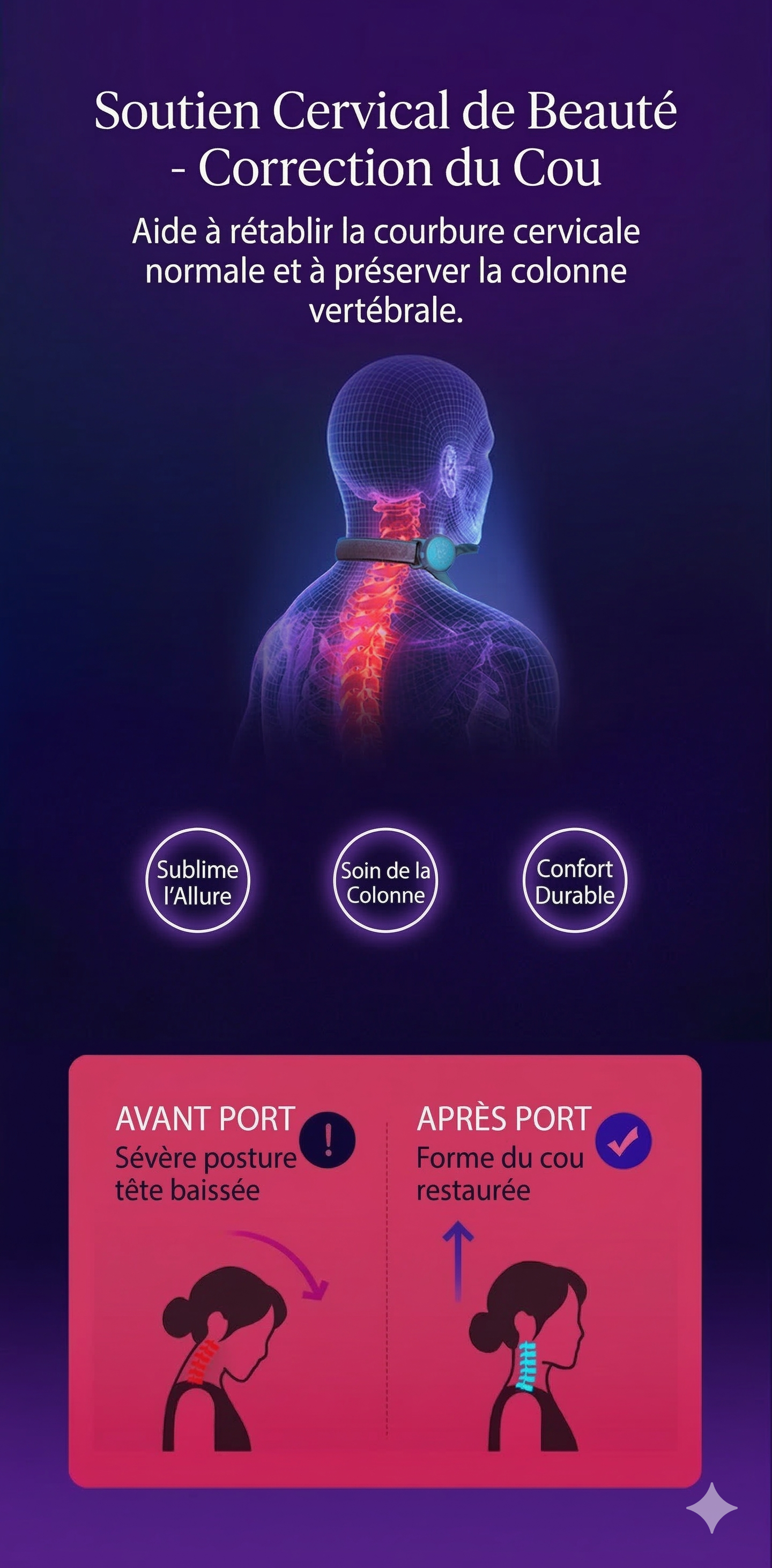 SilicoComfort™ – Appui ergonomique en silicone souple et respirant