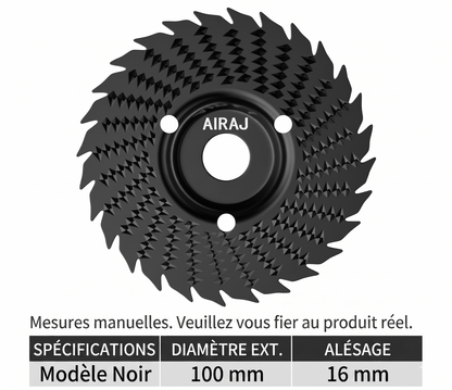 TurboGrind Pro – La meule en acier au carbone pour un façonnage ultra-rapide et sans effort