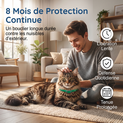 NaturaShield – Le collier aux huiles essentielles naturelles pour une protection douce et redoutable de votre animal
