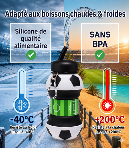 KidFlate Sport – La gourde pliable qui donne le goût de bouger