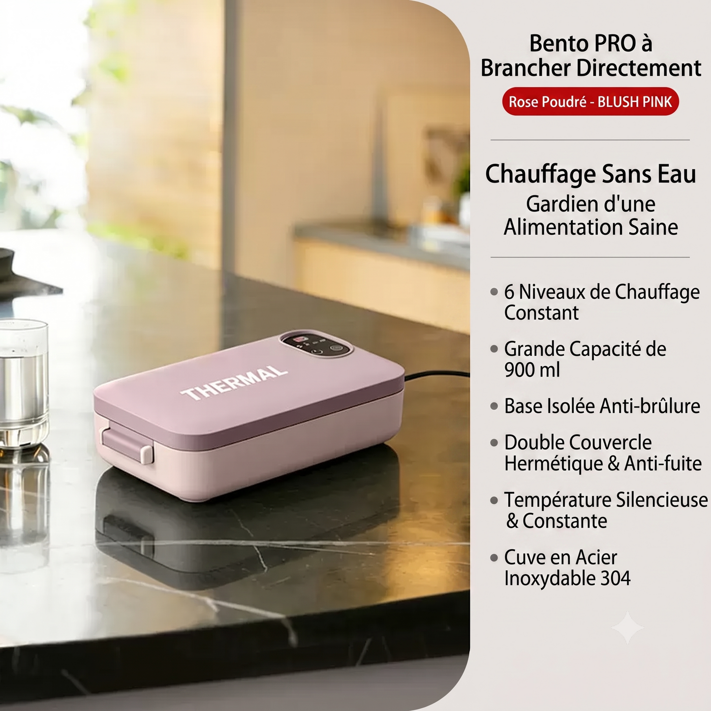 WarmBox – La gamelle chauffante portable à température réglable