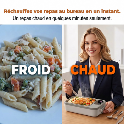 WarmBox – La gamelle chauffante portable à température réglable