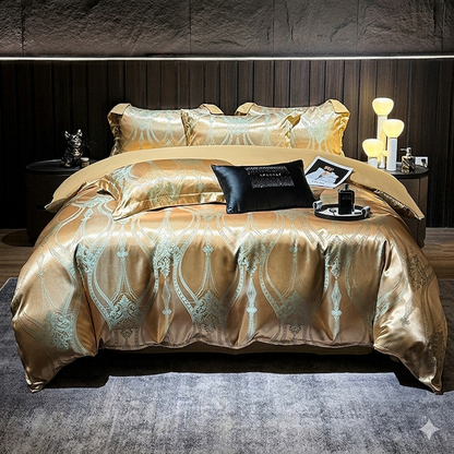PureJacquard Chic – Le confort respirant et soyeux pour un sommeil haut de gamme