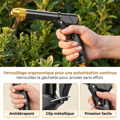 AquaJet Foam – Le pistolet haute pression 2-en-1 avec réservoir à mousse