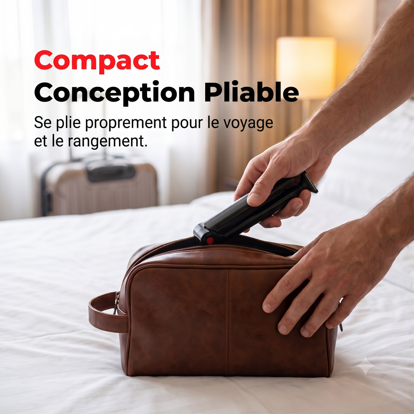FlexiTrim – Manche extensible pour un rasage corporel accessible partout