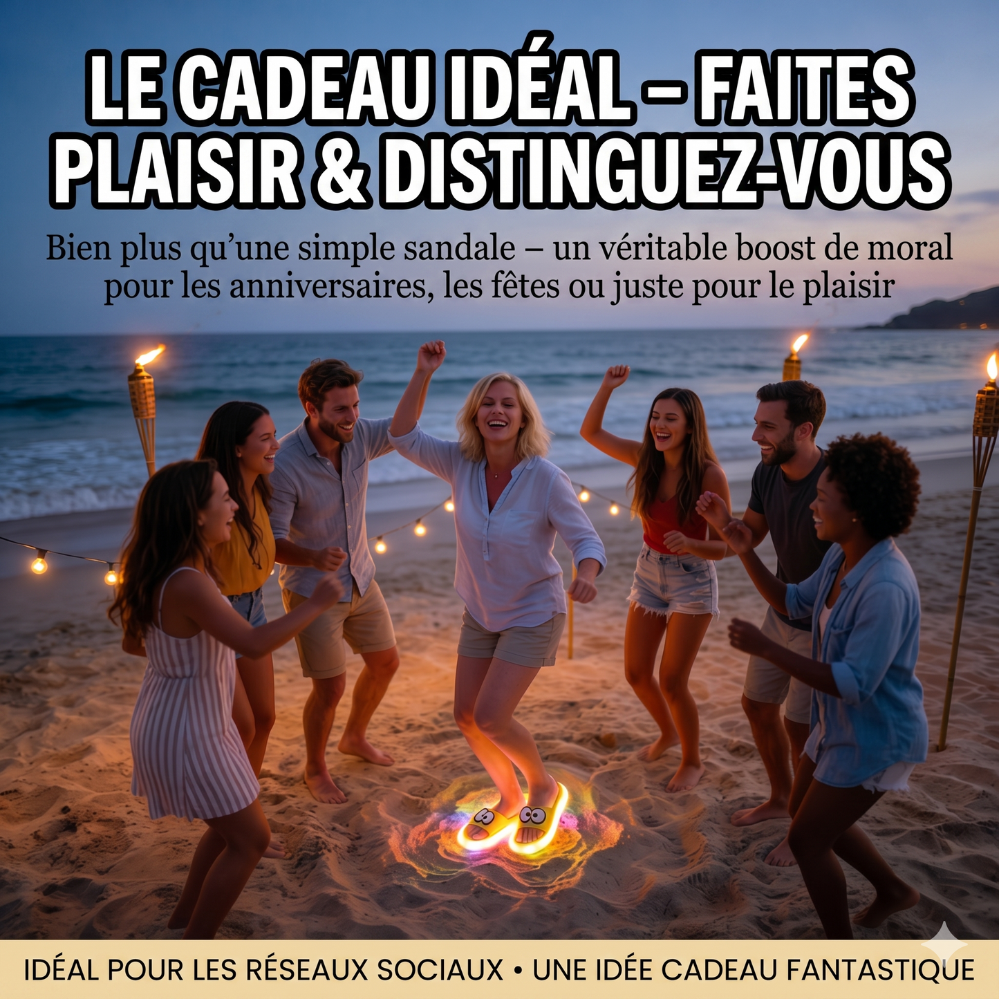 HappyQuack LED – Les pantoufles lumineuses et adorables pour un confort exceptionnel au quotidien