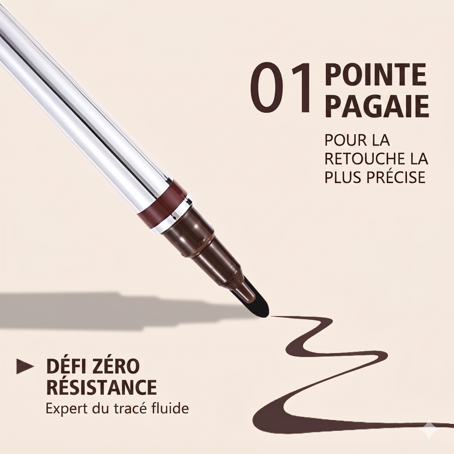 PaddleLiner Pro – L'eye-liner à pointe palette pour un tracé précis et sans effort