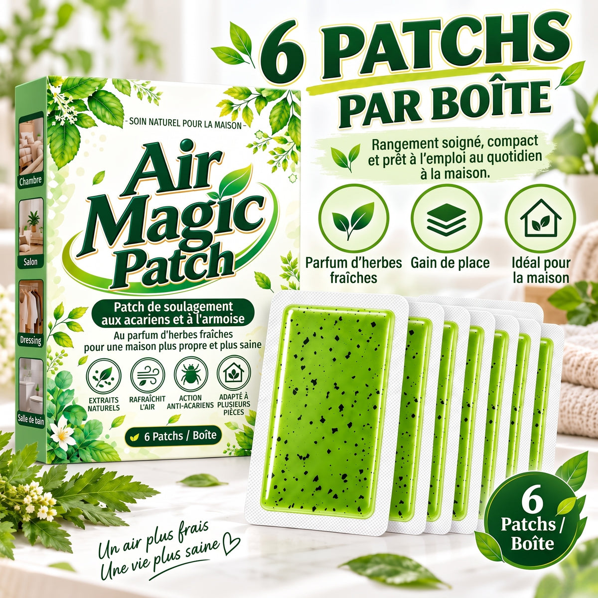 PurePatch – Le patch végétal anti-acariens longue durée