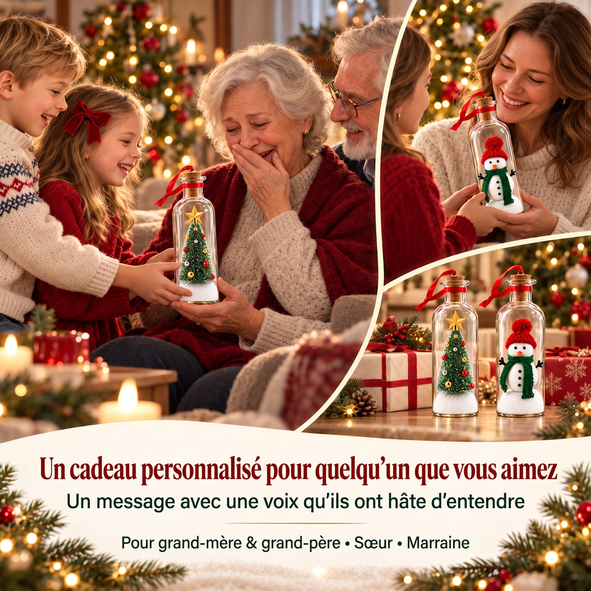VoiceMagic – Le flacon souvenir vocal de Noël