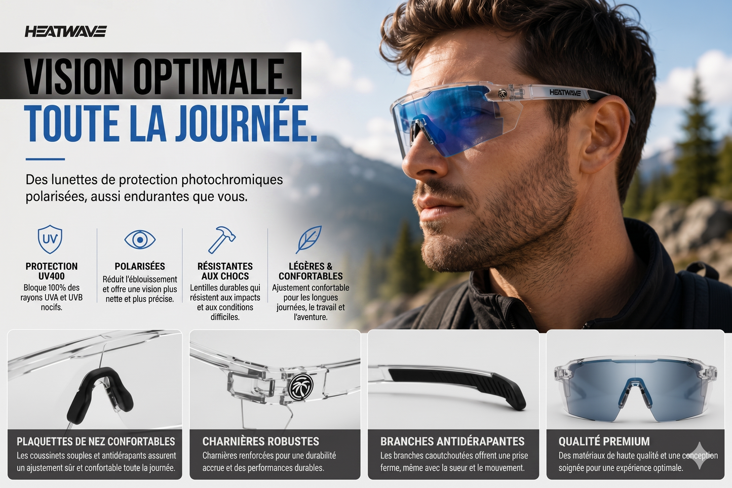 SunShift – Les lunettes photochromiques et polarisées pour une vision parfaite