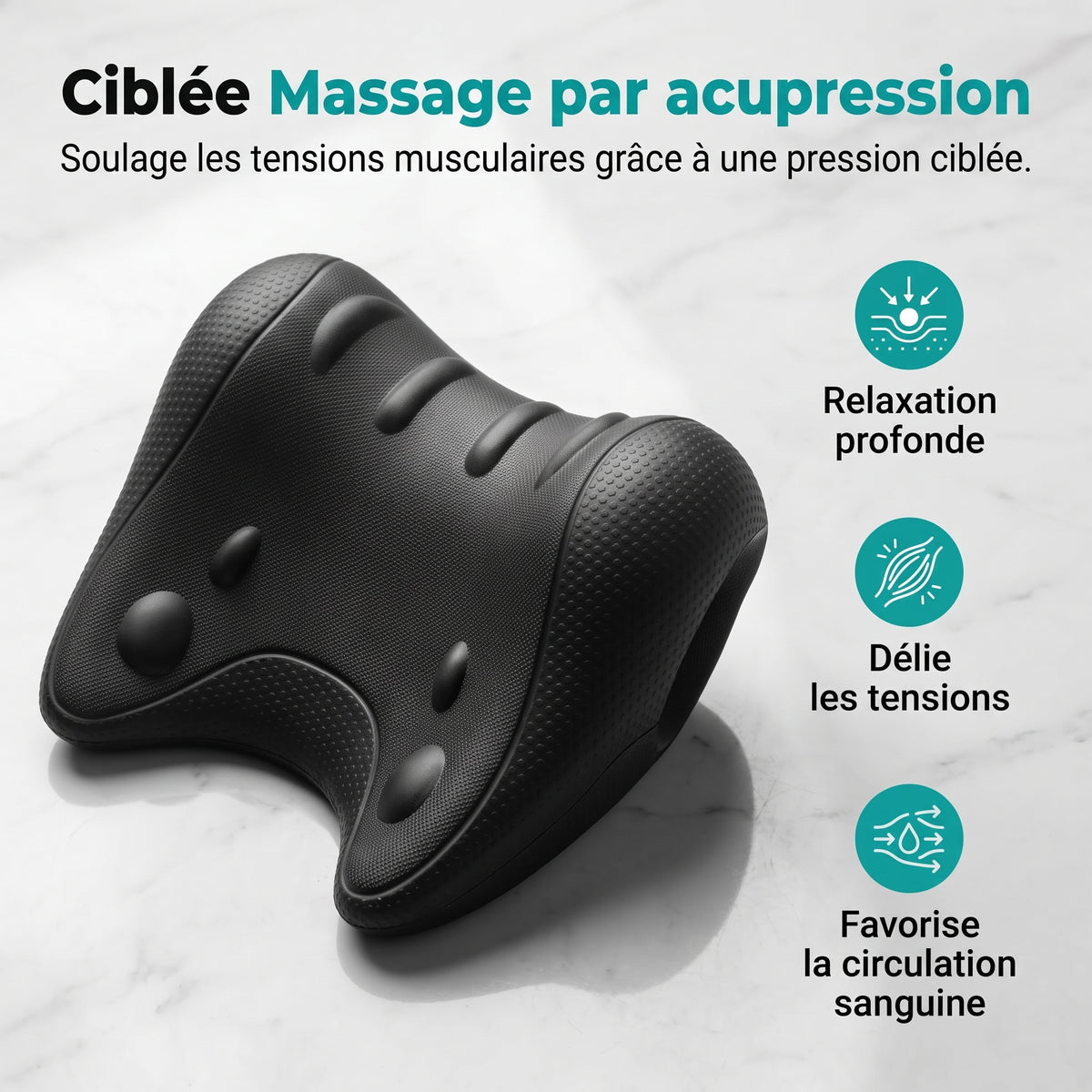 NeckSoothe – Le support ergonomique de relaxation par gravité