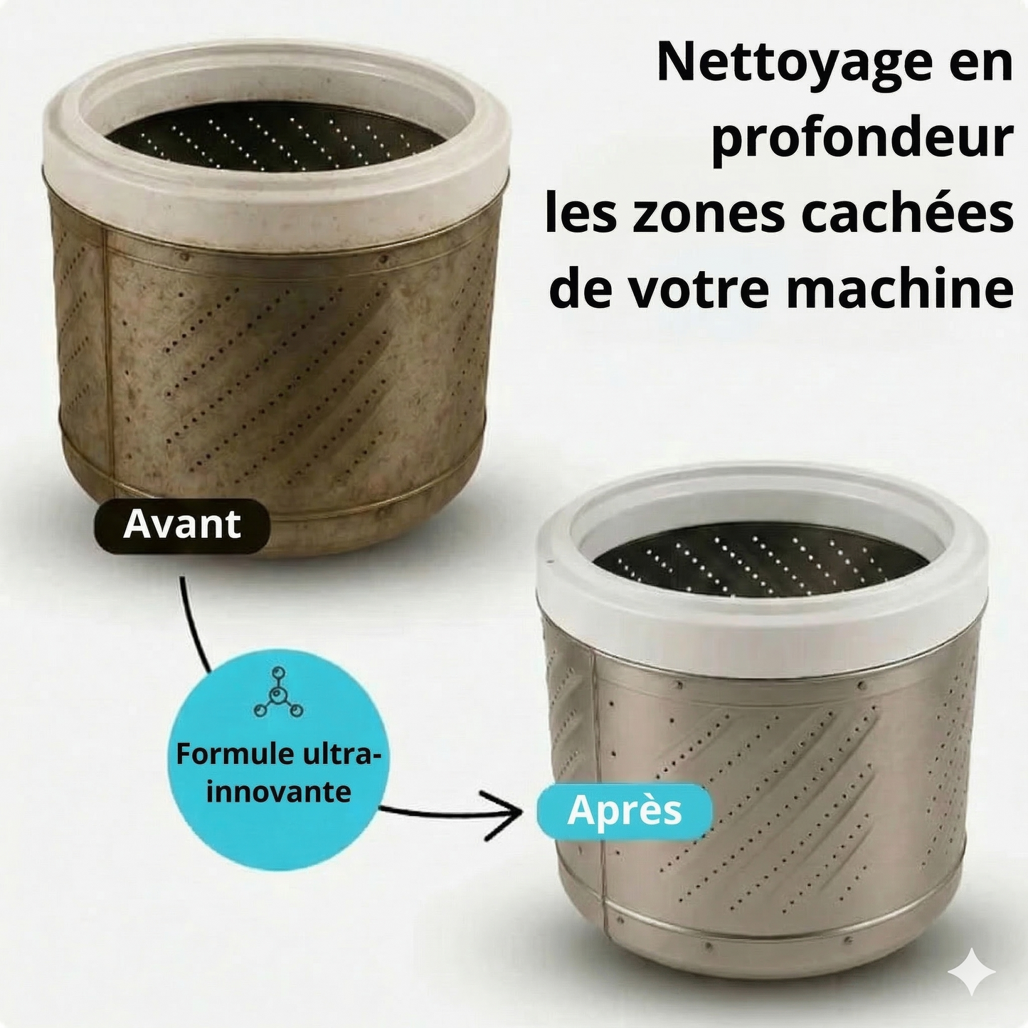 PureWash™ – Nettoyage en profondeur antibactérien