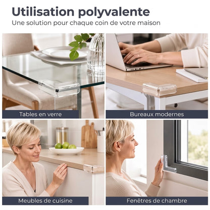 SoftShock – Technologie gel souple absorbant instantanément les chocs pour une protection optimale. Lot de 20