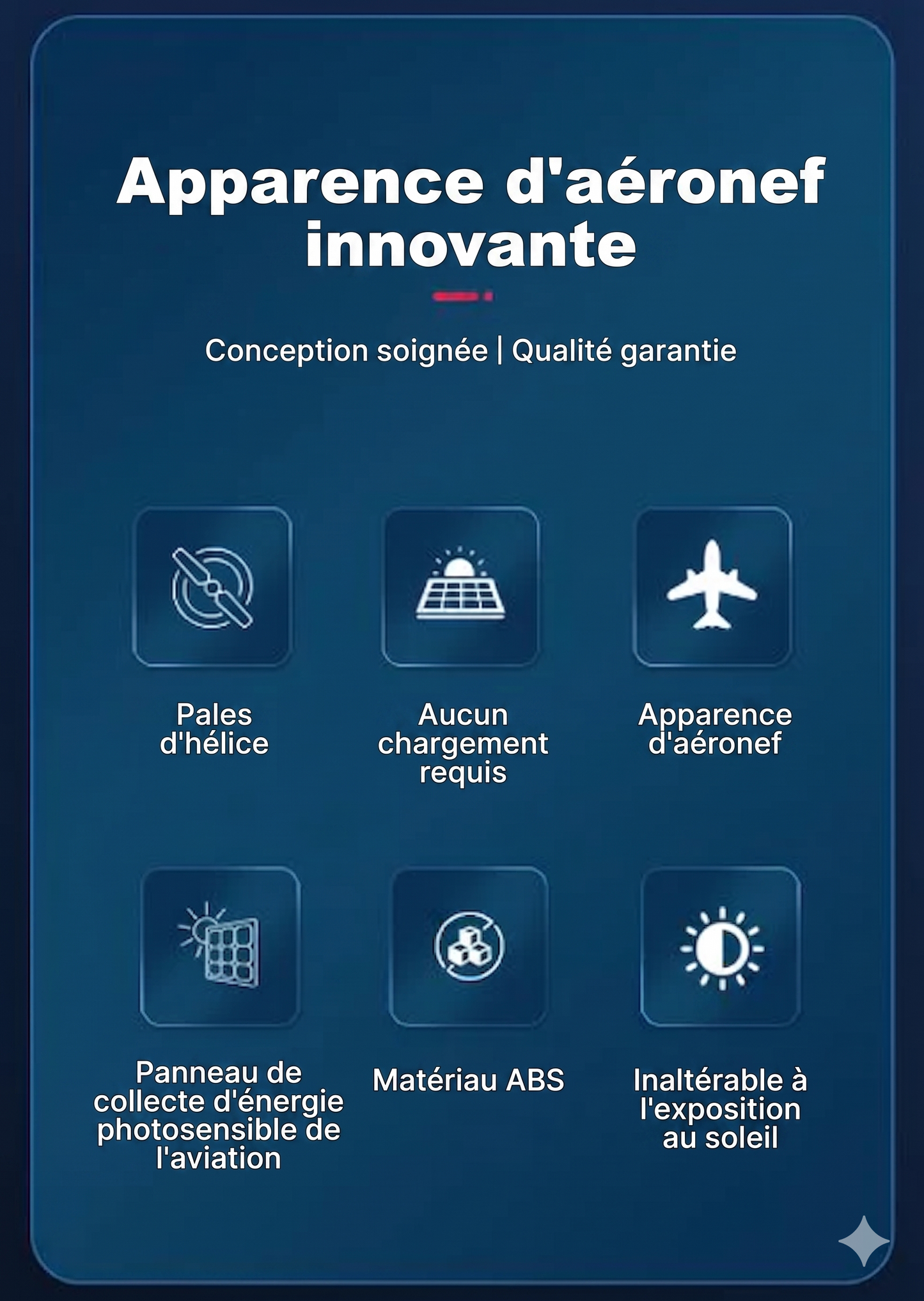 AeroMotion Pro – L'avion solaire dynamique pour sublimer votre tableau de bord