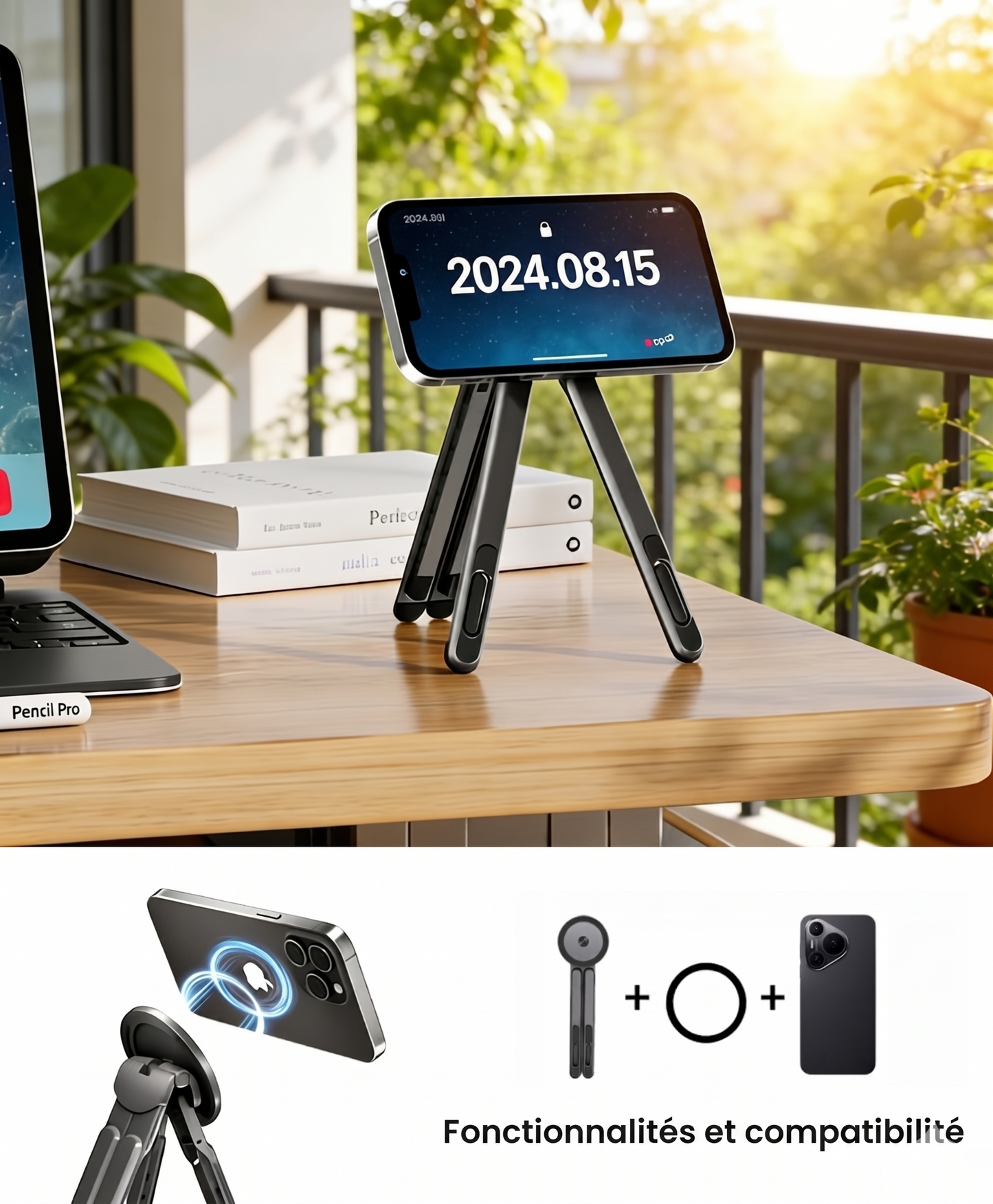 MultiStand – Le support ergonomique 3-en-1 pour tous vos appareils