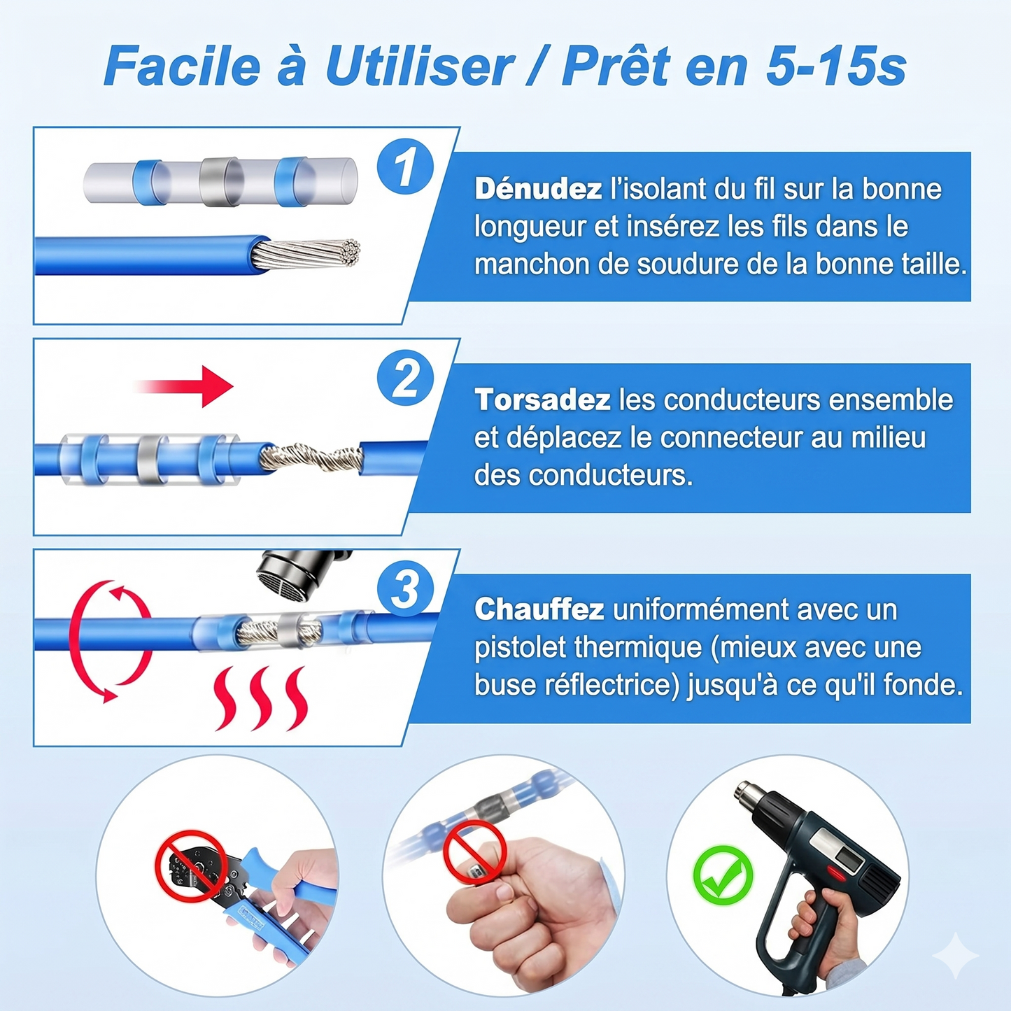 SolderSeal Pro – Le manchon de soudure tout-en-un pour des connexions électriques étanches